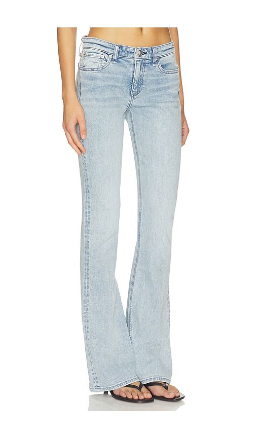 Kinsley Low Rise Full Bootcut Jeans in Blue. - size 28 (also in 33, 34) - Rag & Bone - Modalova