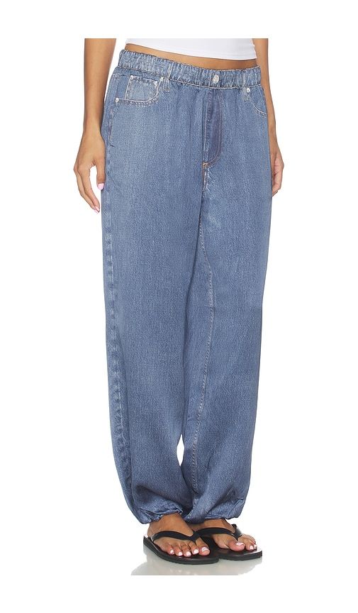 Rb Miramar Satin Bubble Jeans in Blue. - size L (also in M, S, XS, XXS) - Rag & Bone - Modalova