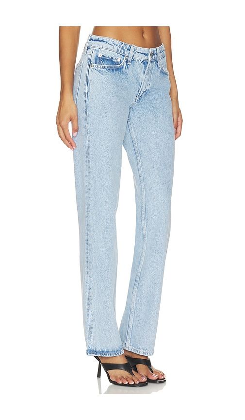 Harlow Low Rise Full Length Slim Straight Jeans in Blue. - size 23 (also in 24, 25, 26, 27, 30, 31) - Rag & Bone - Modalova