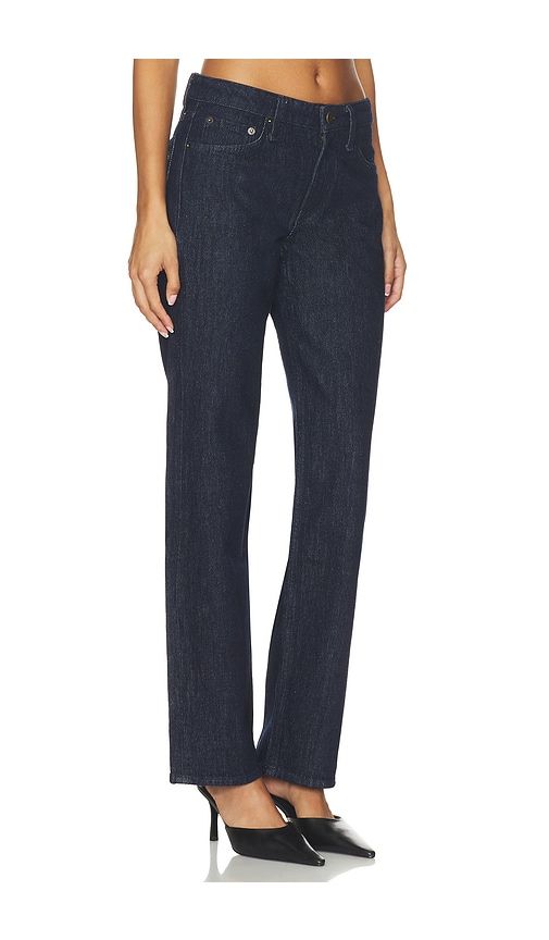 Harlow Low Rise Full Length Slim Straight Jeans in Navy. - size 25 (also in 26, 27, 28, 29, 30, 31, 33) - Rag & Bone - Modalova