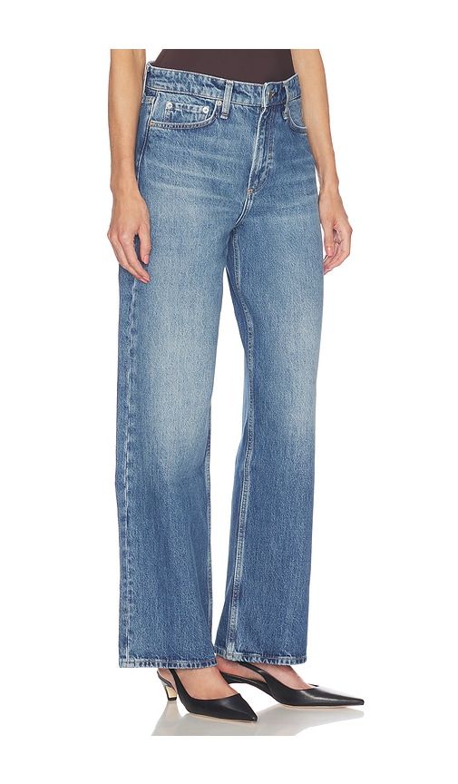 Logan Wide Jeans in Blue. - size 23 (also in 24, 25, 26, 27, 28, 29, 30, 31, 32, 33, 34) - Rag & Bone - Modalova