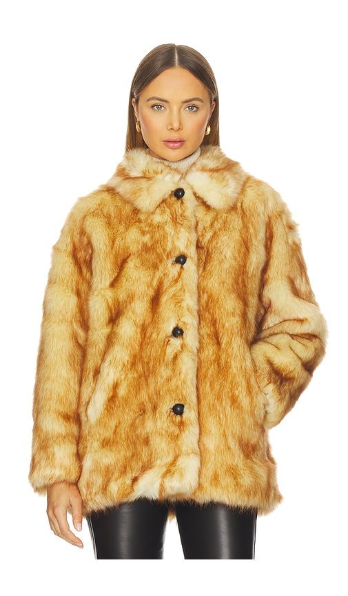 Brenna Faux Fur Jacket in . - size M (also in S) - Rag & Bone - Modalova