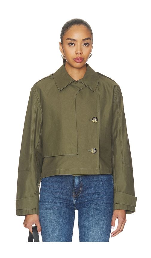 Jamie Cropped Trench in . - size L (also in M, S, XS) - Rag & Bone - Modalova