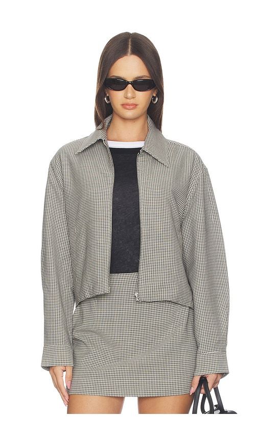 Krista Wool Jacket in Black & White. - size L (also in M, S, XS) - Rag & Bone - Modalova