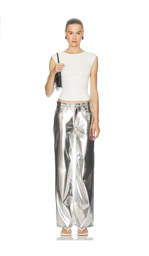Logan Faux Leather Wide Leg Pant in . Size 23. Also in 24, 25, 26, 27, 28 - Rag & Bone - Modalova
