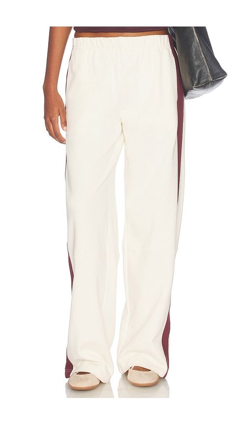 The Everyday Terry Seamed Track Pant in White. - size L (also in M, S, XS) - Rag & Bone - Modalova