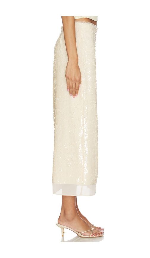 Kali Sequin Skirt in Nude. - size 0 (also in 2) - Rag & Bone - Modalova