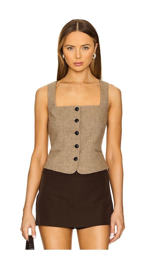 Mariana Vest in Brown. - size 10 (also in 14, 16, 2, 8) - Rag & Bone - Modalova