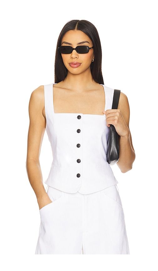 Mariana Linen Vest in . - size 0 (also in 00, 10, 12, 2, 6, 8) - Rag & Bone - Modalova