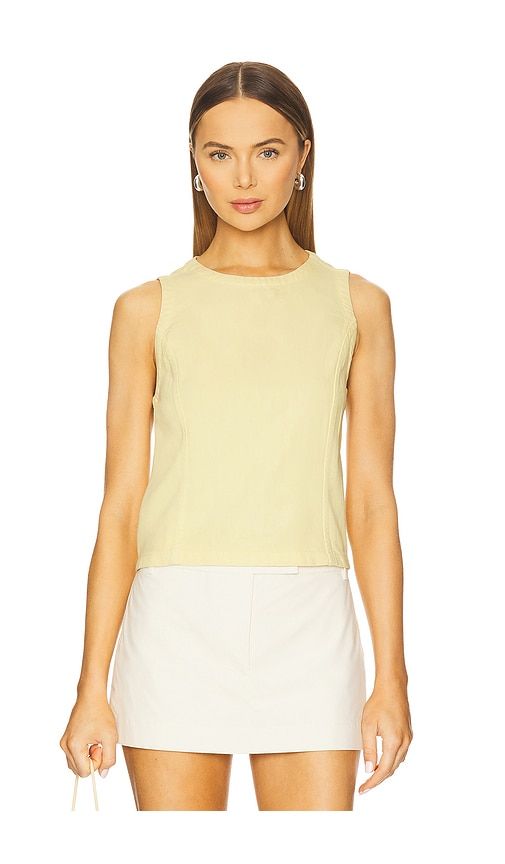 Ultra Featherweight Myla Top in Lemon. - size M (also in S, XL, XS, XXS) - Rag & Bone - Modalova