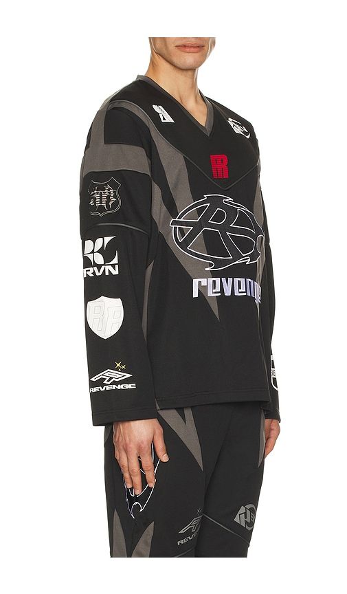 Racer Patch Moto Jersey in . - size L (also in M, XL/1X) - Revenge - Modalova