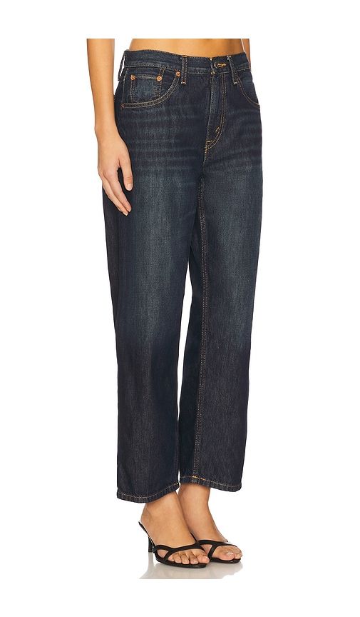 Ollie Wide Leg Jeans in Denim-Dark. - size 25 (also in 27, 28, 29, 31, 32) - RE/DONE - Modalova