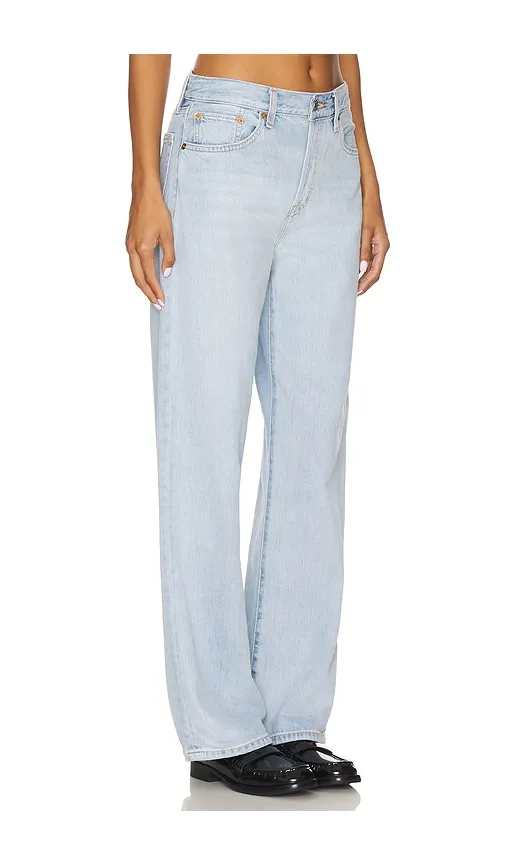 The Thrasher Wide Leg Jeans in Blue. - size 27 (also in 29, 30) - RE/DONE - Modalova