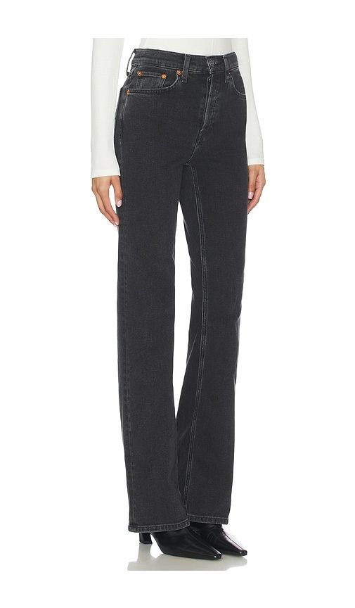 S Bootcut Jeans in Black. - size 24 (also in 27, 29, 31, 32) - RE/DONE - Modalova