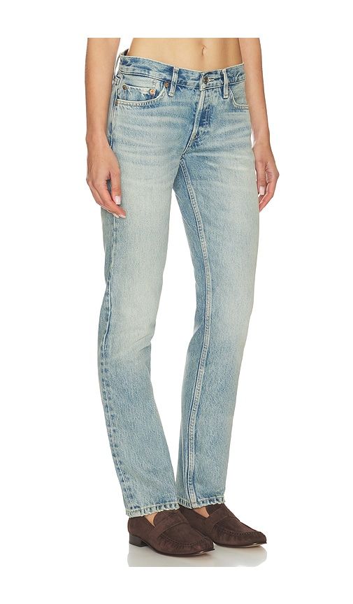 The Slim Cig Jeans in Blue. - size 25 (also in 26, 27, 28, 29, 30, 31, 32) - RE/DONE - Modalova