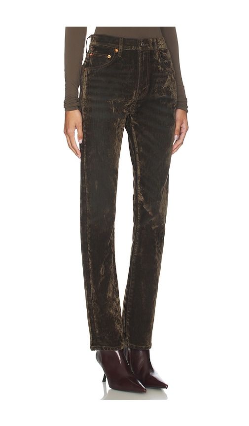 The Blondie Jeans in Olive. - size 29 (also in 30, 32) - RE/DONE - Modalova