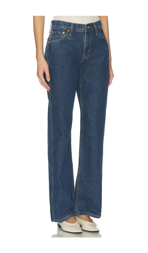 S Mid Rise Loose Jeans in Blue. - size 31 (also in 32) - RE/DONE - Modalova
