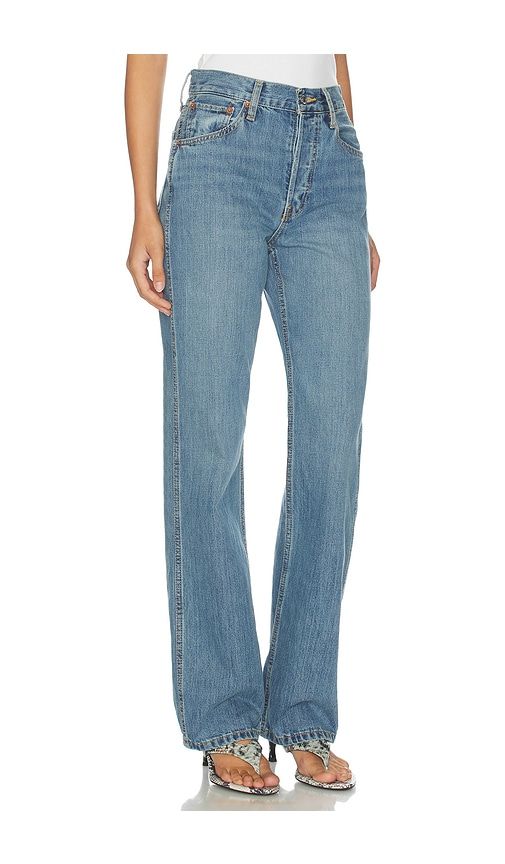 S High Rise Loose Jean in Blue. - size 23 (also in 25, 26, 27, 29, 30, 31, 32) - RE/DONE - Modalova