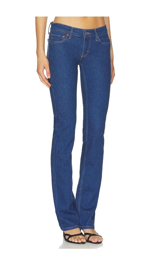The Lean Straight Leg Jeans in Blue. - size 26 (also in 28, 29, 30, 31, 32) - RE/DONE - Modalova