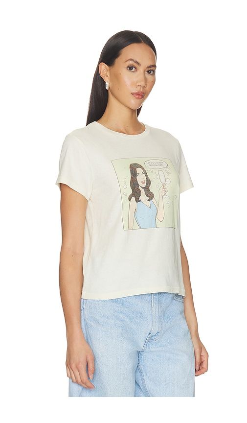 Classic Tee 5 O'clock in Ivory. - size M (also in S, XS) - RE/DONE - Modalova