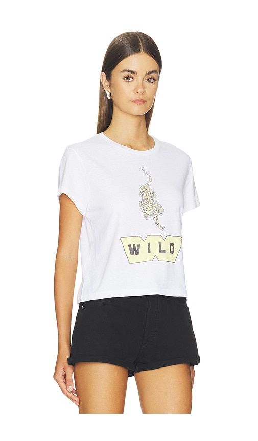 S Boxy Tee Wild in White. - size M (also in S) - RE/DONE - Modalova