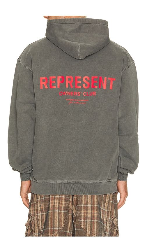 Owners Club Hoodie in Black. - size L (also in M, S, XL/1X) - REPRESENT - Modalova