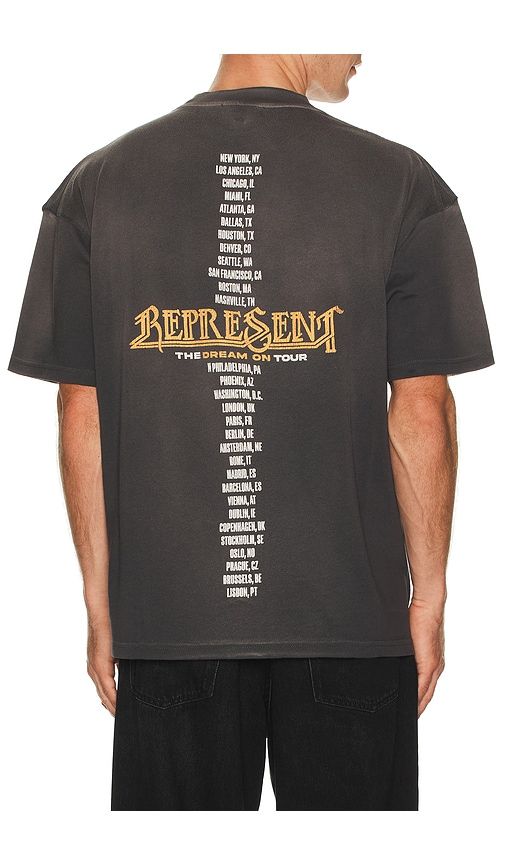 Golden Tour Tee in Grey. - size L (also in M) - REPRESENT - Modalova