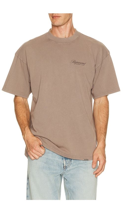 Owners Club Script Tee Shirt in Brown. - size L (also in S, XL/1X) - REPRESENT - Modalova