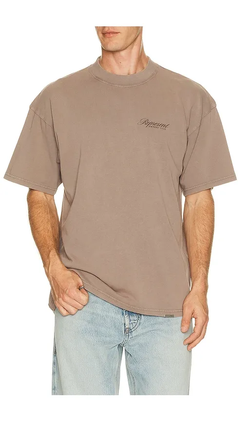 Owners Club Script Tee Shirt in Brown. - size L (also in XL/1X) - REPRESENT - Modalova
