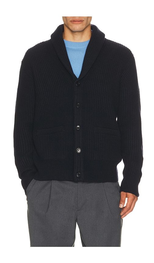 Merino Kenny Shawl Cardigan in Blue. - size L (also in M, S, XL/1X, XXL/2X) - Reigning Champ - Modalova