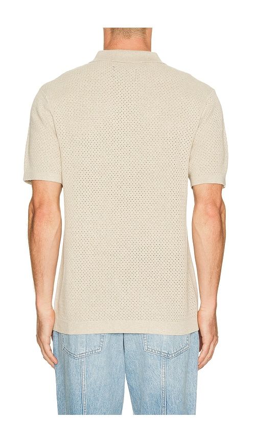 Cotton Linen Victor Polo in Beige. - size M (also in S) - Reigning Champ - Modalova
