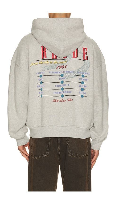 The Desert Decides Hoodie in Grey. - size L (also in M, S, XL/1X, XXL/2X) - Rhude - Modalova