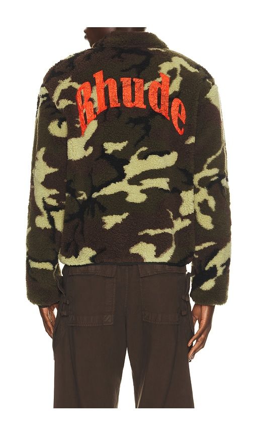 Parilla Camouflage Jacket in Green. - size L (also in M, S, XL/1X, XXL/2X) - Rhude - Modalova