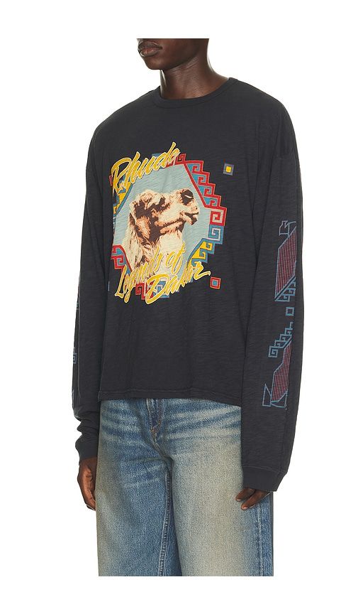 Legends Of Dakar Long Sleeve Slub Tee in . - size S (also in M, L, XL/1X, XXL/2X) - Rhude - Modalova