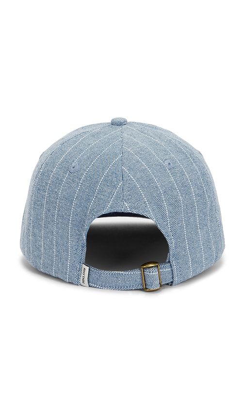 Essential Pin Stripe Denim Cap in Blue - Rhythm - Modalova