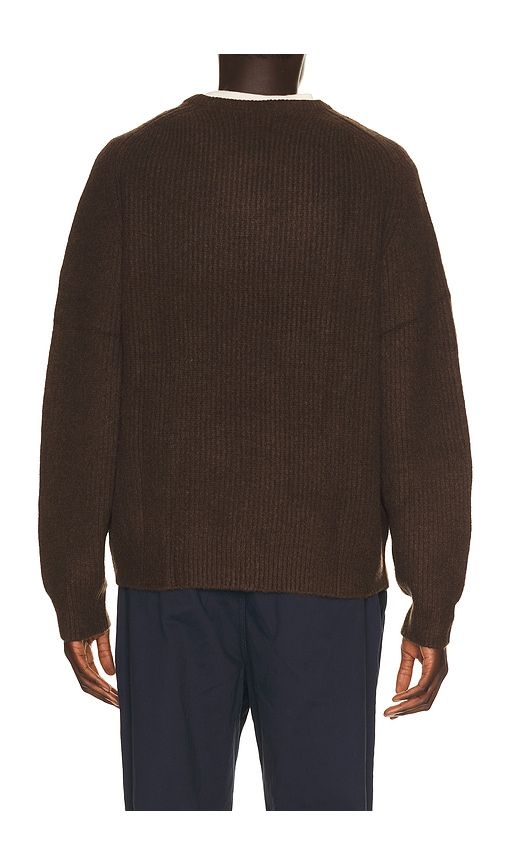 Vintage Waffle Knit Sweater in Brown. - size L (also in M, S, XL/1X) - Rhythm - Modalova