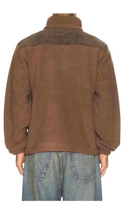 Stables Half Zip in Stables Half Zip in Taupe in Brown. - size L (also in M, S, XL/1X) - Rhythm - Modalova