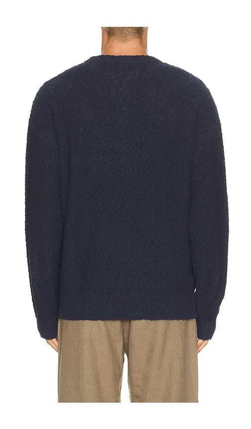 Worn Path Knit Sweater in Blue. - size L (also in M, S, XL/1X) - Rhythm - Modalova