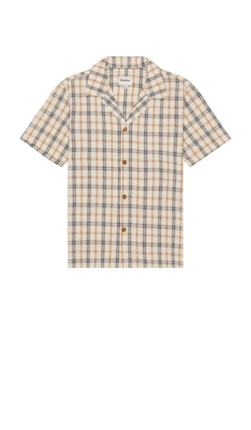 Check Short Sleeve Shirt in . Size M, S, XL/1X - Rhythm - Modalova