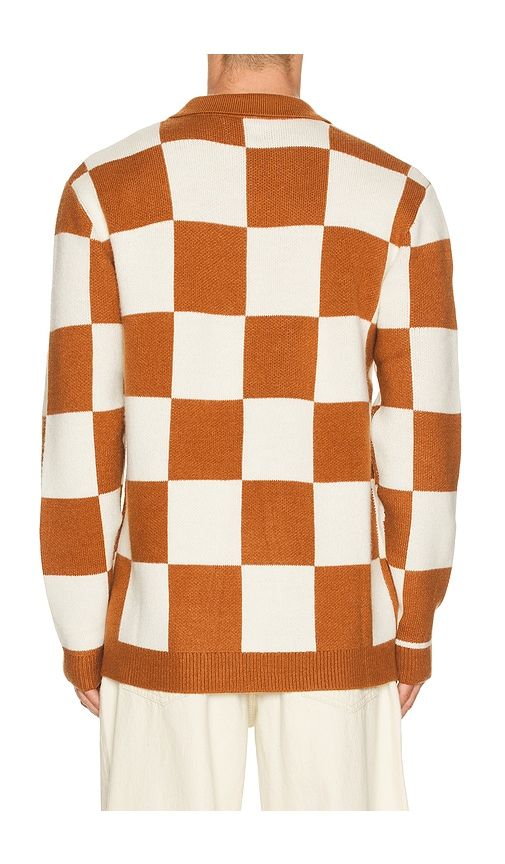 Rhumba Check Knit Polo in . - size L (also in XL/1X) - Rhythm - Modalova