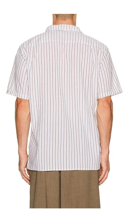 Seersucker Stripe Shirt in White. - size L (also in M, S) - Rhythm - Modalova
