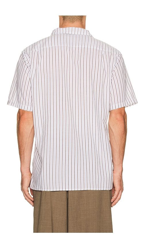 Seersucker Stripe Shirt in White. - size S (also in M, L) - Rhythm - Modalova