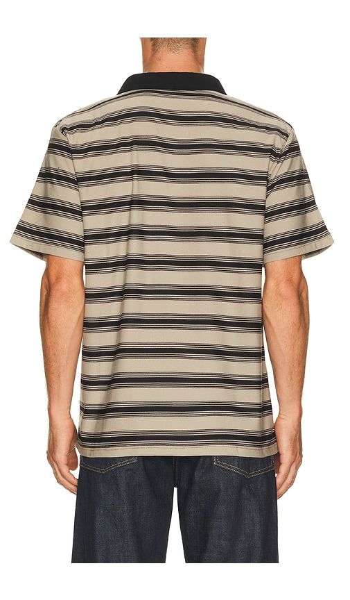 Vintage Stripe Havana Polo in Grey. - size L (also in M, S, XL/1X) - Rhythm - Modalova