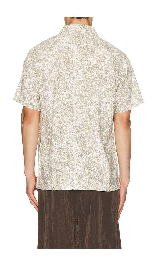 Tally Paisley Shirt in White. - size L (also in M, S, XL/1X) - Rhythm - Modalova