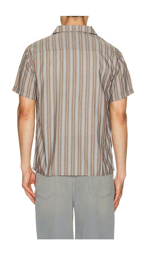 Vacation Stripe Shirt in Brown. - size L (also in M, S, XL/1X) - Rhythm - Modalova