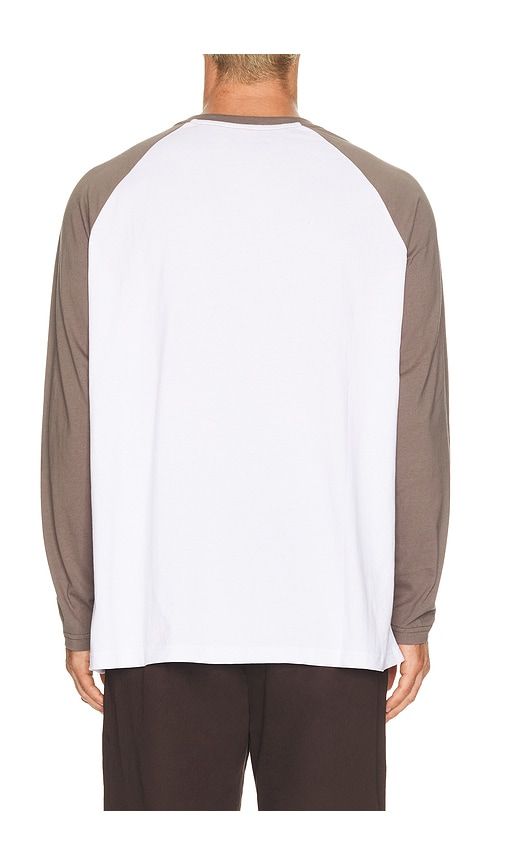 Foster Long Sleeve Tee Shirt in White. - size L (also in M, S, XL/1X) - Rhythm - Modalova