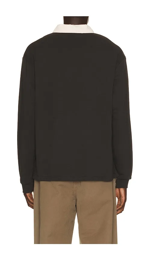 Koa Vintage Rugby Long Sleeve Polo in . - size L (also in M) - Rhythm - Modalova