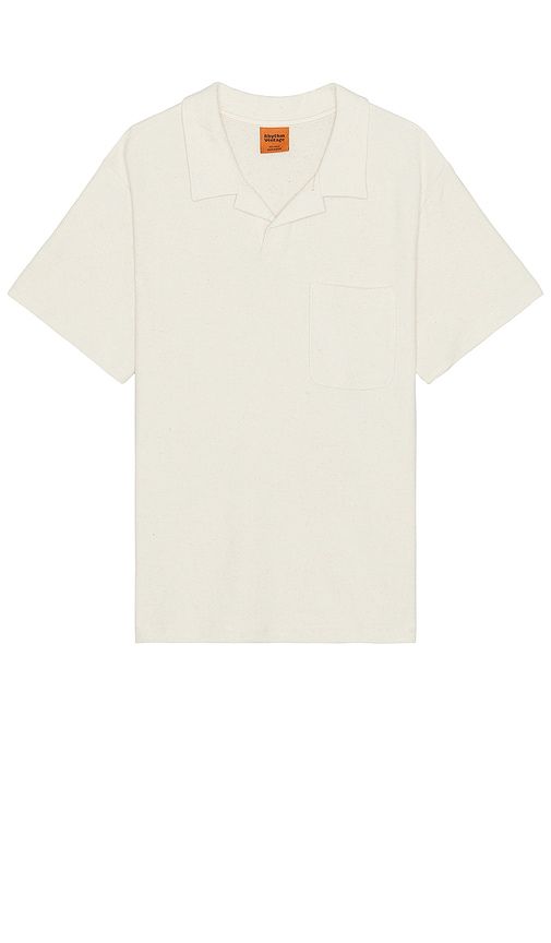 Vintage Terry Polo in Cream. - size L (also in M, S) - Rhythm - Modalova