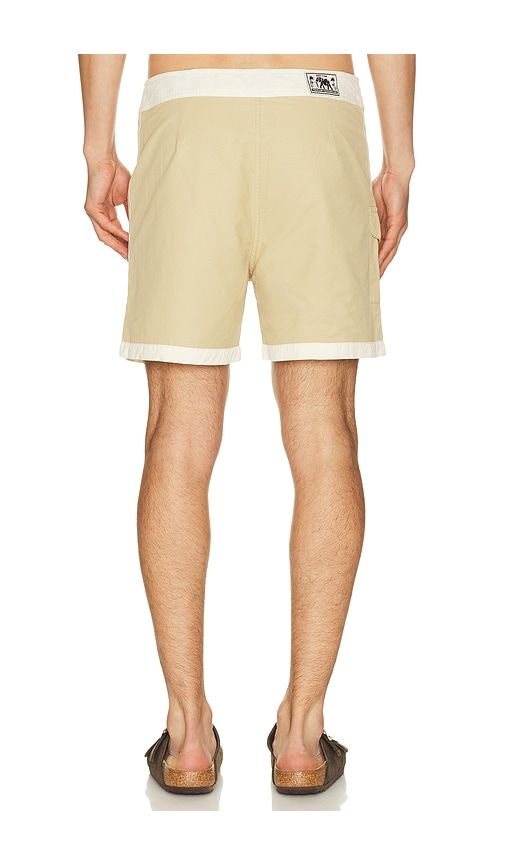 Heritage Hem Swim Trunk in Brown. - size 30 (also in 32, 34, 36) - Rhythm - Modalova