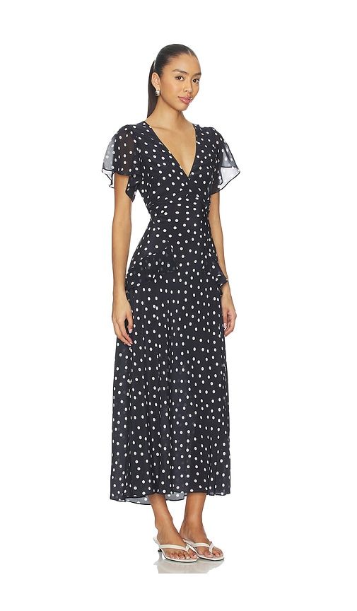 Evie Dress in Navy. - size L (also in XS) - RIXO - Modalova